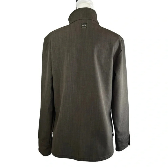 FITS Equestrian Zip Up Riding Jacket Made in USA - Size Extra Large - Picture 3 of 16